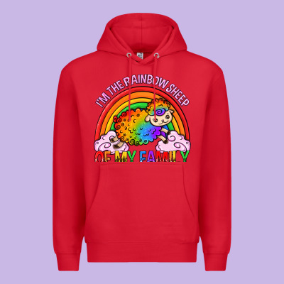 I M The Rainbow Sheep Of My Family Pride Lgbtq Premium Hoodie Designed By Texasbilliewilder
