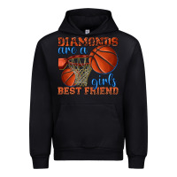 Black diamonds are a girls best friend basketball Urban Hoodie - texasbilliewilder