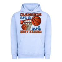 Pigment Grape Ice diamonds are a girls best friend basketball Urban Hoodie - texasbilliewilder