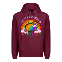 Burgundy i m the rainbow sheep of my family pride lgbtq Premium Hoodie - texasbilliewilder