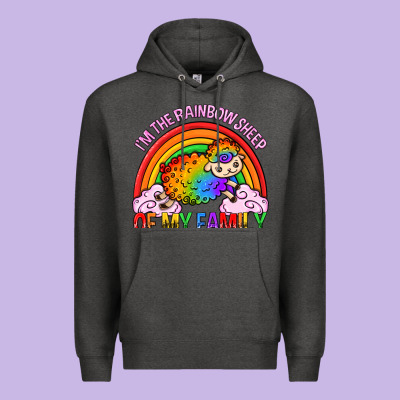 I M The Rainbow Sheep Of My Family Pride Lgbtq Premium Hoodie Designed By Texasbilliewilder