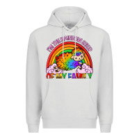 Dove Grey i m the rainbow sheep of my family pride lgbtq Premium Hoodie - texasbilliewilder