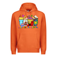 Carrot last day of school coffee cups Premium Hoodie - Zillion Design Studio
