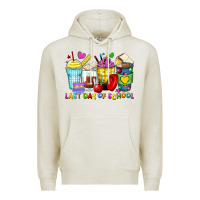 Oatmeal Heather last day of school coffee cups Premium Hoodie - Zillion Design Studio