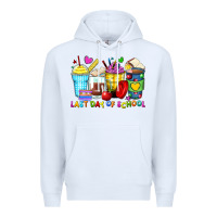 White last day of school coffee cups Premium Hoodie - Zillion Design Studio