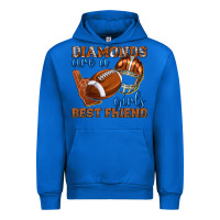 Cobalt diamonds are a girls best friend football Urban Hoodie - texasbilliewilder