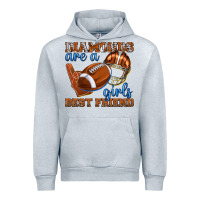Heather Grey diamonds are a girls best friend football Urban Hoodie - texasbilliewilder