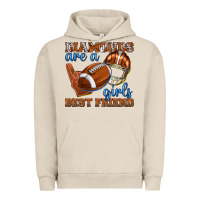 Pigment French Oak diamonds are a girls best friend football Urban Hoodie - texasbilliewilder