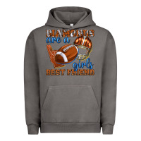 Pigment Tornado diamonds are a girls best friend football Urban Hoodie - texasbilliewilder