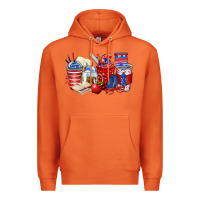 Carrot 4th of july teacher coffee cups Premium Hoodie - Zillion Design Studio