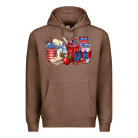 Chestnut 4th of july teacher coffee cups Premium Hoodie - Zillion Design Studio