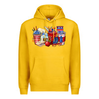 Lemon 4th of july teacher coffee cups Premium Hoodie - Zillion Design Studio
