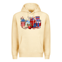 Pina Colada 4th of july teacher coffee cups Premium Hoodie - Zillion Design Studio