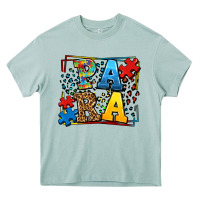 Arona autism leopard frame para Heavy Core Tee - LillyAllenDesigns
