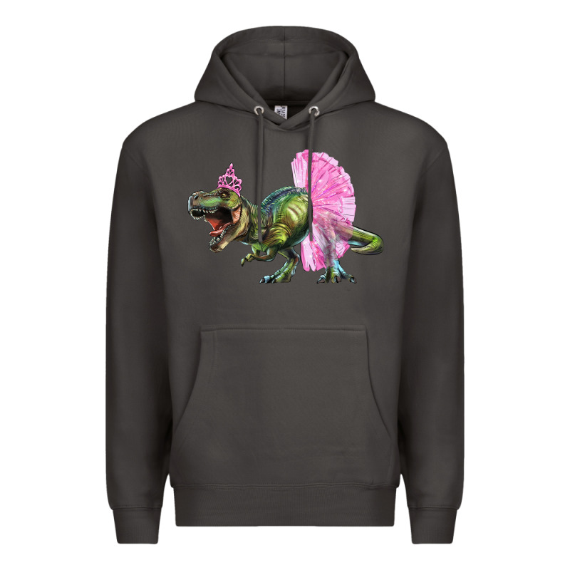 Balerina T-rex Dinosaur With Tutu Premium Hoodie by RanaPortraitStore | Teevron