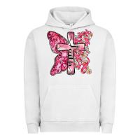 Pigment Lunar Rock faith cancer cross Urban Hoodie - Zillion Design Studio