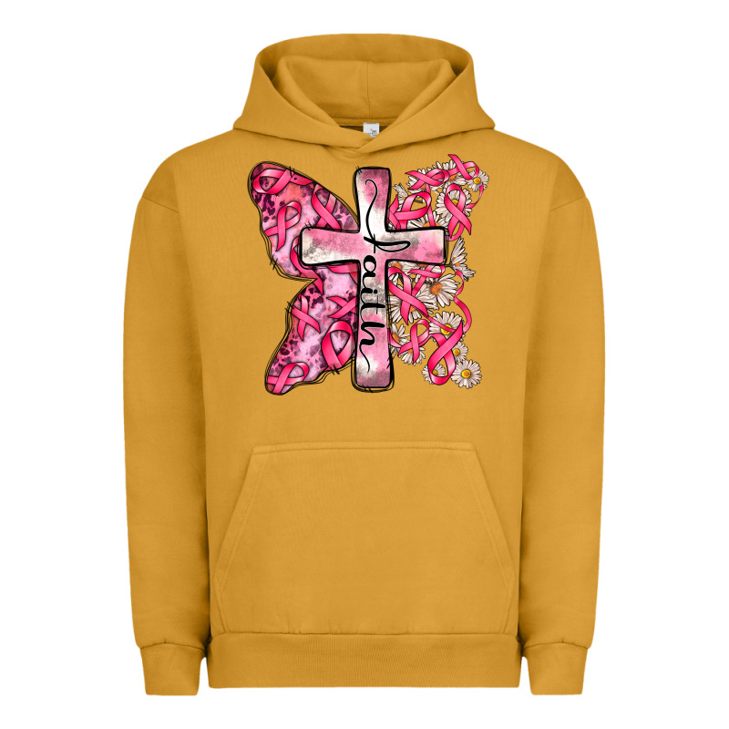 Faith Cancer Cross Urban Hoodie by Zillion Design Studio | Teevron