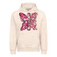 Sandshell faith cancer cross Urban Hoodie - Zillion Design Studio