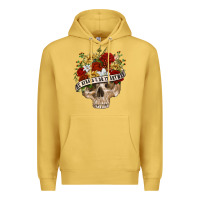 Antique Gold Be Afraid&Do It Anyway Premium Hoodie - RanaPortraitStore