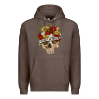 Coffee Be Afraid&Do It Anyway Premium Hoodie - RanaPortraitStore