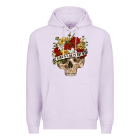 Lilac Be Afraid&Do It Anyway Premium Hoodie - RanaPortraitStore
