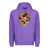 Purple Be Afraid&Do It Anyway Premium Hoodie - RanaPortraitStore