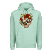 Seafoam Be Afraid&Do It Anyway Premium Hoodie - RanaPortraitStore