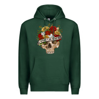 Sports Green Be Afraid&Do It Anyway Premium Hoodie - RanaPortraitStore