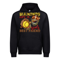 Black diamonds are a girls best friend softball Urban Hoodie - texasbilliewilder