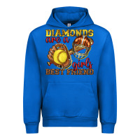 Cobalt diamonds are a girls best friend softball Urban Hoodie - texasbilliewilder