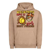 Pigment Burro diamonds are a girls best friend softball Urban Hoodie - texasbilliewilder