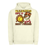 Pigment Pistachio diamonds are a girls best friend softball Urban Hoodie - texasbilliewilder