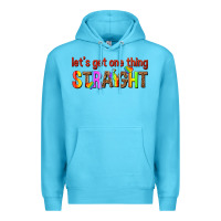 Ocean Blue lets get one thing straight Premium Hoodie - texasbilliewilder