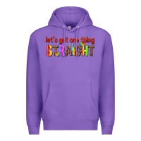 Purple lets get one thing straight Premium Hoodie - texasbilliewilder