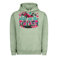 Pigment Oil Green dibs on the driver Urban Hoodie - texasbilliewilder
