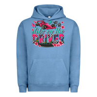Pigment Pebble Blue dibs on the driver Urban Hoodie - texasbilliewilder