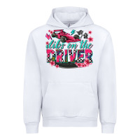 White dibs on the driver Urban Hoodie - texasbilliewilder