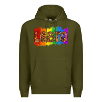 Army Green lgbtq Premium Hoodie - texasbilliewilder