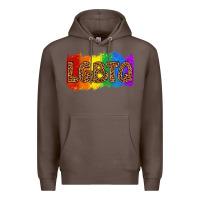 Coffee lgbtq Premium Hoodie - texasbilliewilder