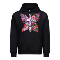 Black faith butterfly cross Urban Hoodie - Zillion Design Studio