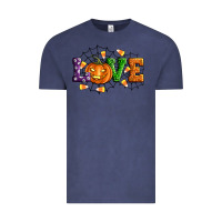 Vintage Denim Halloween Love Vintage Tee - Artiststas