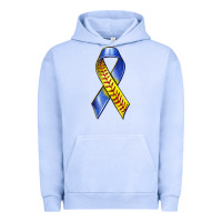Pigment Grape Ice down syndrome ribbon softball Urban Hoodie - texasbilliewilder