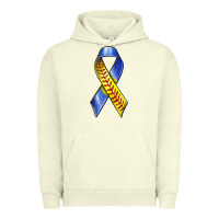 Pigment Pistachio down syndrome ribbon softball Urban Hoodie - texasbilliewilder