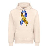 Sandshell down syndrome ribbon softball Urban Hoodie - texasbilliewilder
