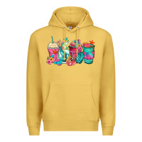 Antique Gold mermaid tail coffee cups Premium Hoodie - Zillion Design Studio