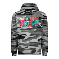 Slate Camo mermaid tail coffee cups Premium Hoodie - Zillion Design Studio