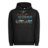 Pigment Black the world needs more cowboys Urban Hoodie - Zillion Design Studio