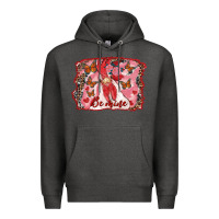 Charcoal Heather Be Mine Rooster Premium Hoodie - RanaPortraitStore