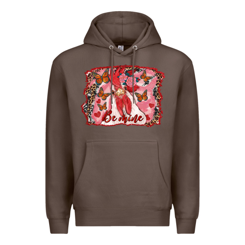 Be Mine Rooster Premium Hoodie by RanaPortraitStore | Teevron