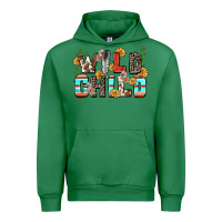 Emerald wild child Urban Hoodie - Zillion Design Studio